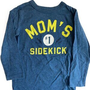 5/$10 | OshKosh B'gosh Boy's Long Sleeve Play Tee Blue 3T